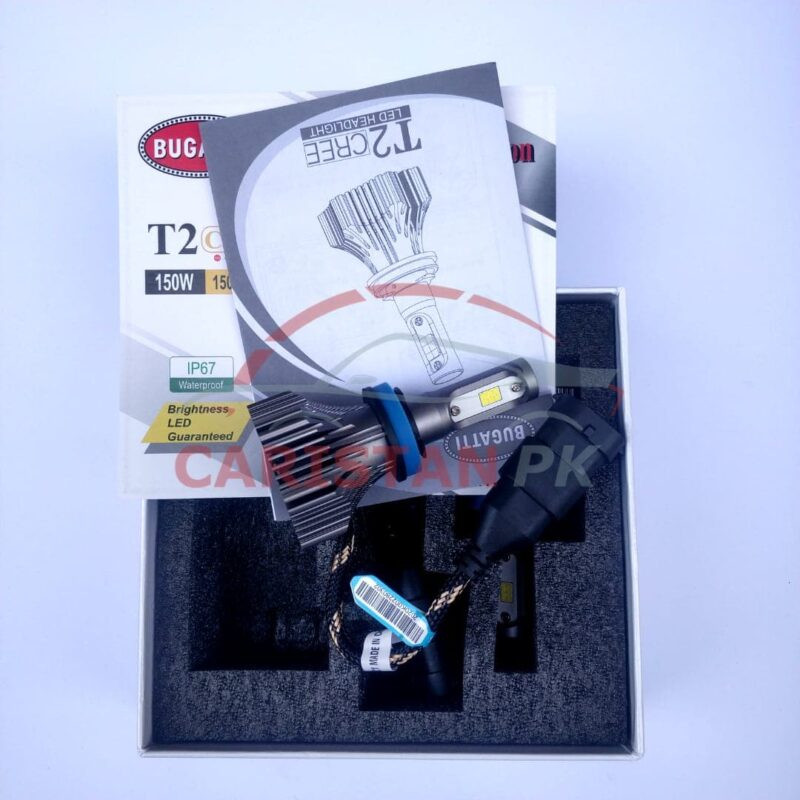 Bugatti T2 Cree LED Light H4 H11 9005 2