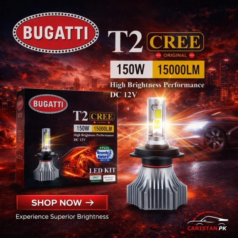 Bugatti T2 Cree LED Light H4 H11 9005 Bugatti T2 Cree LED Light H4 H11 9005