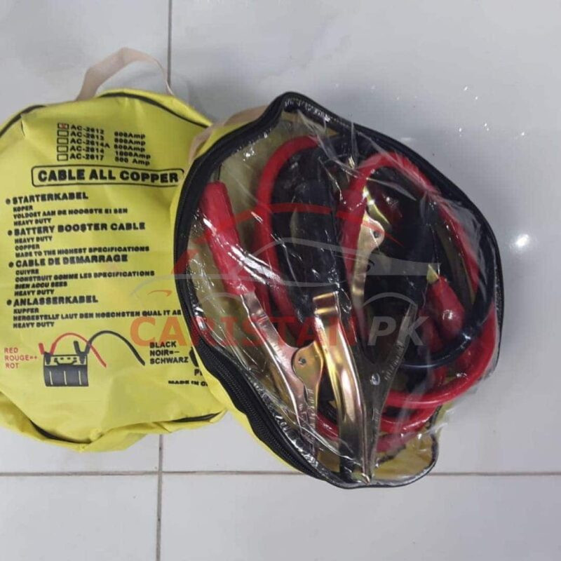 Emergency Booster Cables All Copper Wire 600 Amperes 2
