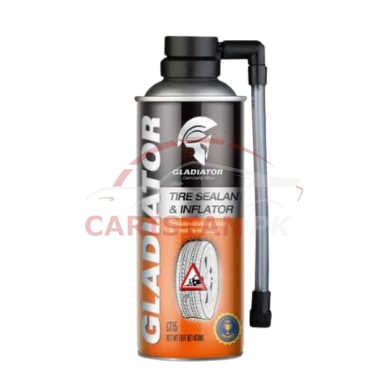 Gladiator Tire Sealant & Inflator 500ML Gladiator Tire Sealant & Inflator 500ML