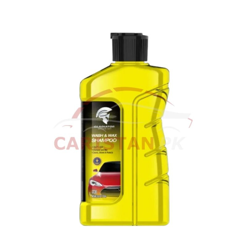Gladiator Wash And Wax Shampoo 500ML Gladiator Wash And Wax Shampoo 500ML