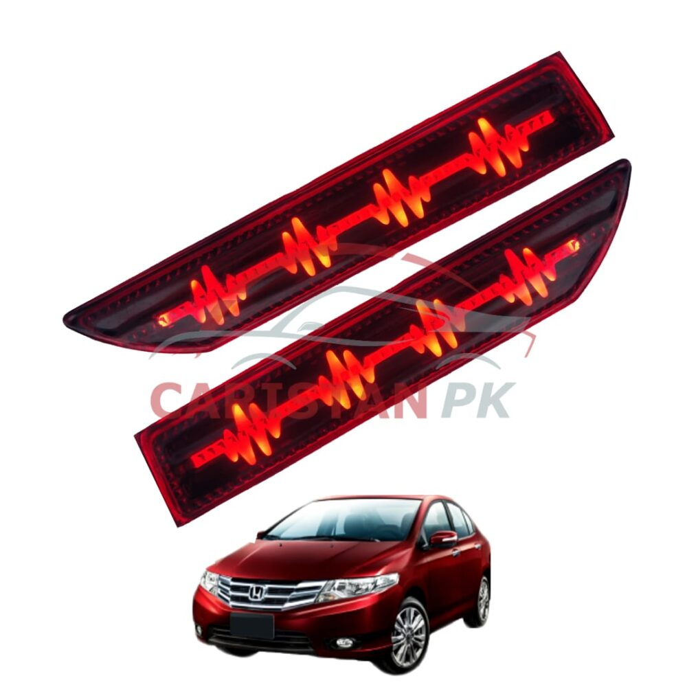 Honda City Heart Beat Style Brake Bumper Light 2009-21 Honda City Heart Beat Style Brake Bumper Light 2009-21