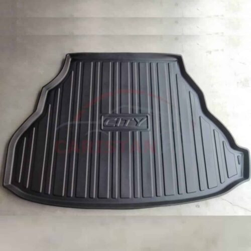 Honda City PVC Trunk Mat Black 2009-21 1