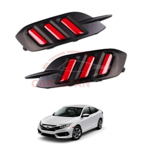 Honda Civic Mustang Style Rear Brake Lamp 2016-21