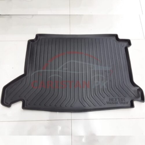 Honda Vezel PVC Trunk Mat Black 1
