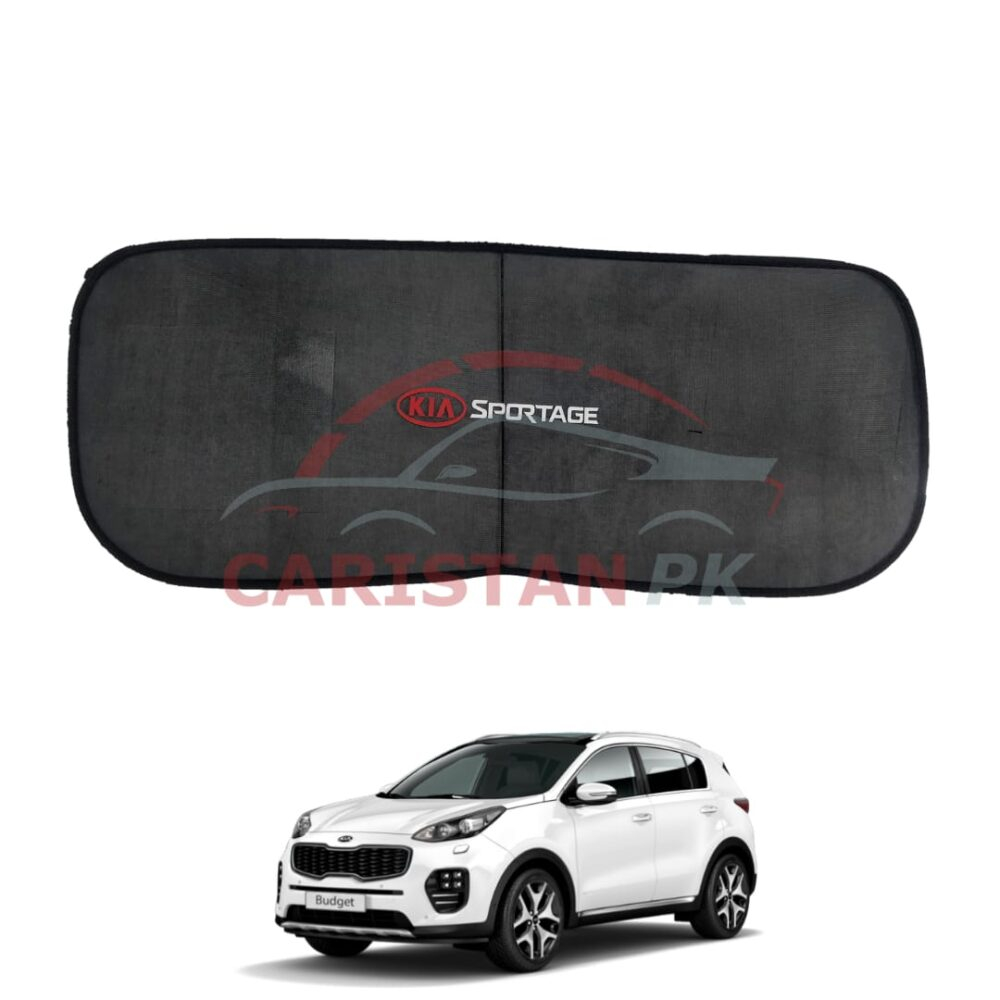 KIA Sportage Back Screen Curtain With Logo