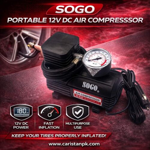 Sogo Single Cylinder Emergency Car Air Compressor
