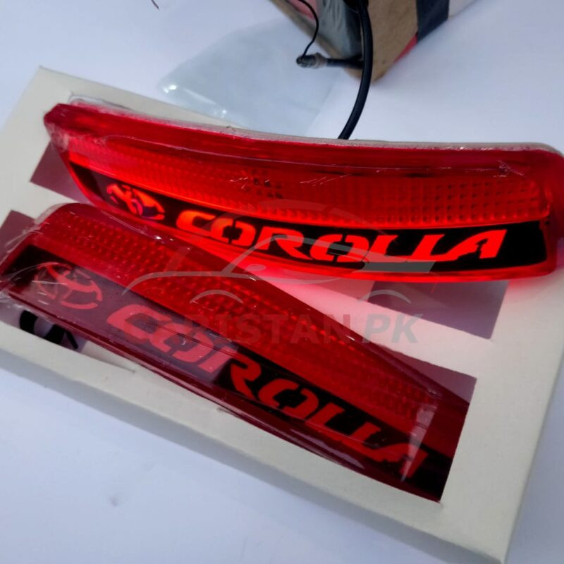 Toyota Corolla Rear Bumper Reflector Light 2014-16 1