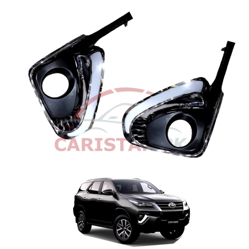 Toyota Fortuner Fog Lamps DRL Cover 2016-22 Toyota Fortuner Fog Lamps DRL Cover 2016-22