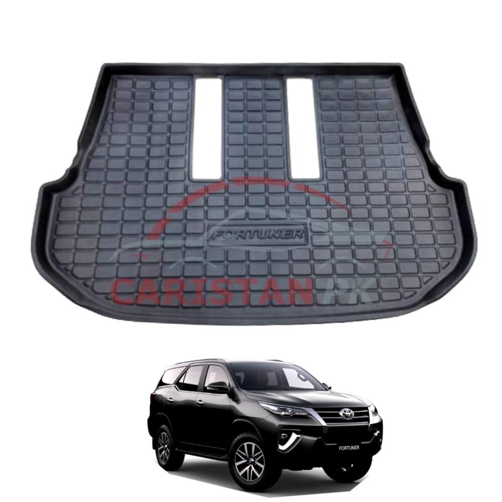 Toyota Fortuner PVC Trunk Mat Black 2016-25