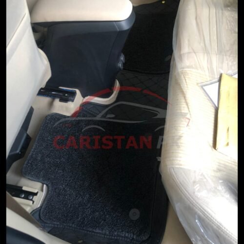 Toyota Yaris 9D Premium Floor Mats Black With Black Grass 3