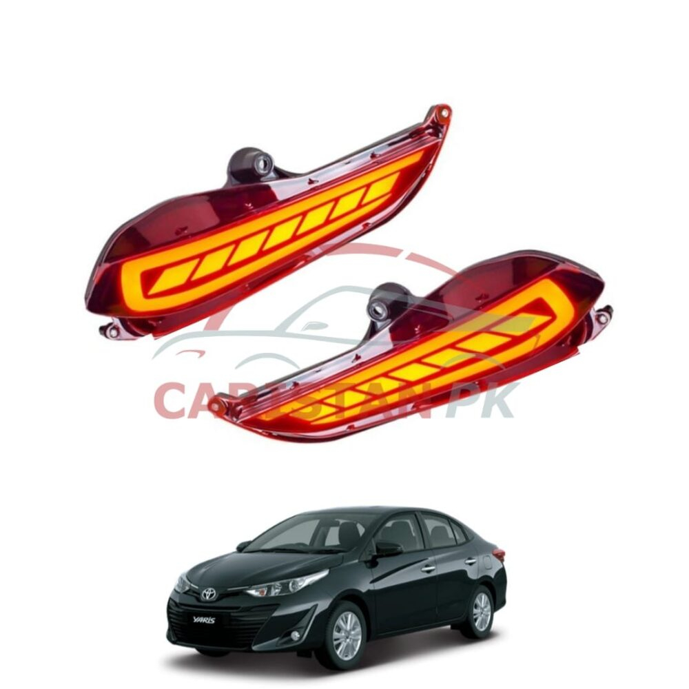 Toyota Yaris Lamborghini Style Rear Bumper Brake Lamp Toyota Yaris Lamborghini Style Rear Bumper Brake Lamp