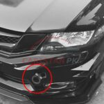 Universal Password JDM Front Tow Hook Black 1