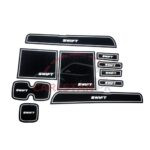 Suzuki Swift Non Slip Interior Protection Mats White 2007-21