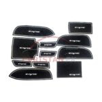 Honda Civic Rebirth Non Slip Interior Protection Mats White