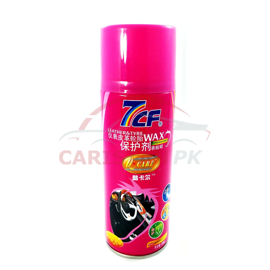 7CF Dashboard Leather And Tyre Wax Strawberry 450ML