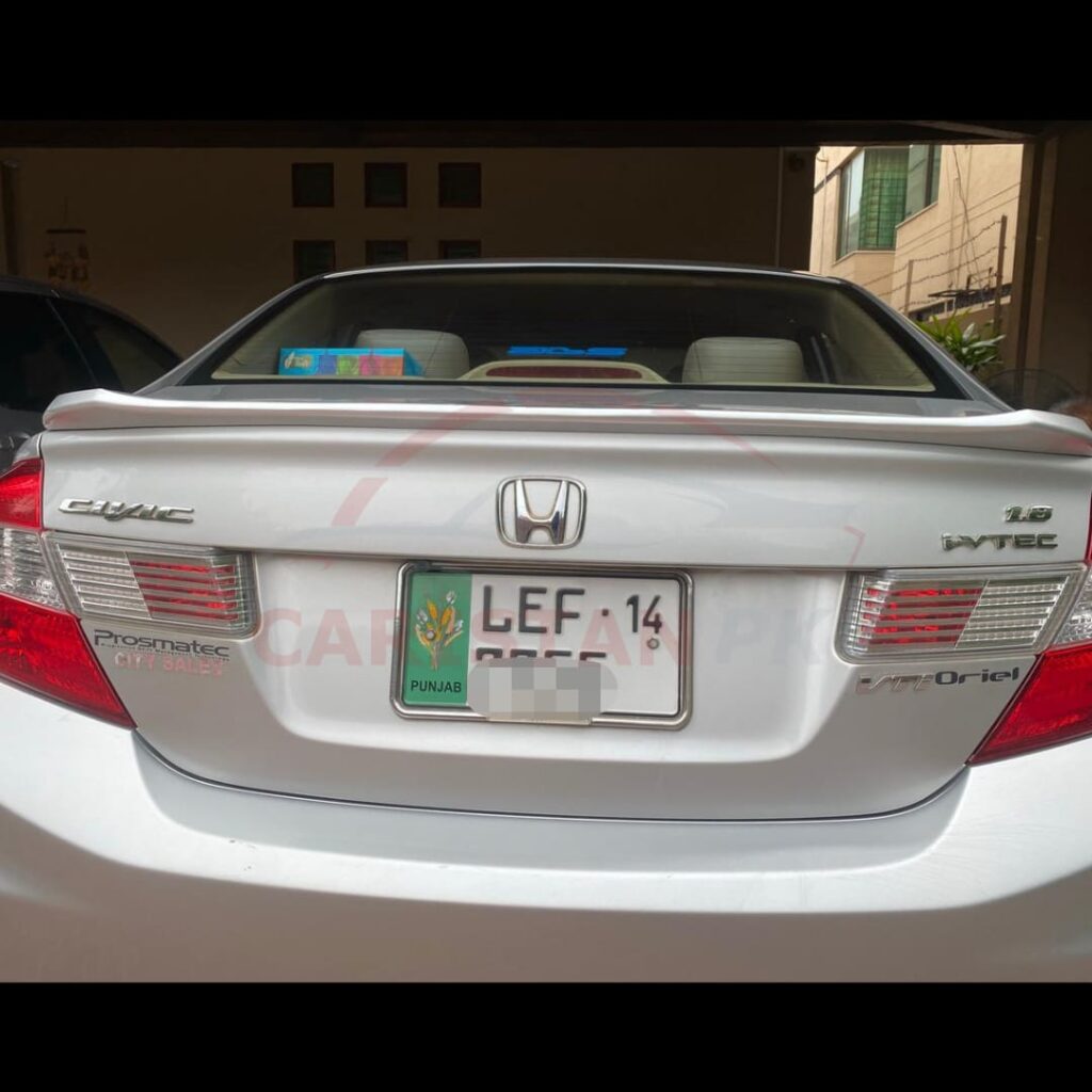 Unpainted Honda Civic Rebirth Modulo Lip Spoiler 2012-15 4