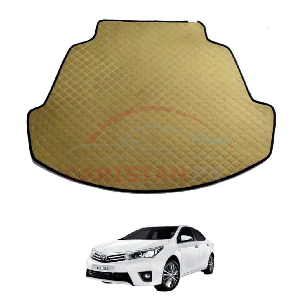 Toyota Corolla 7D Trunk Protection Mat Beige 2014-16 Model
