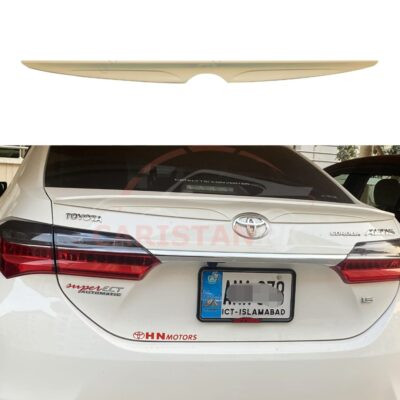 Unpainted Toyota Corolla ABS Plastic Trunk Spoiler 2014-26 3