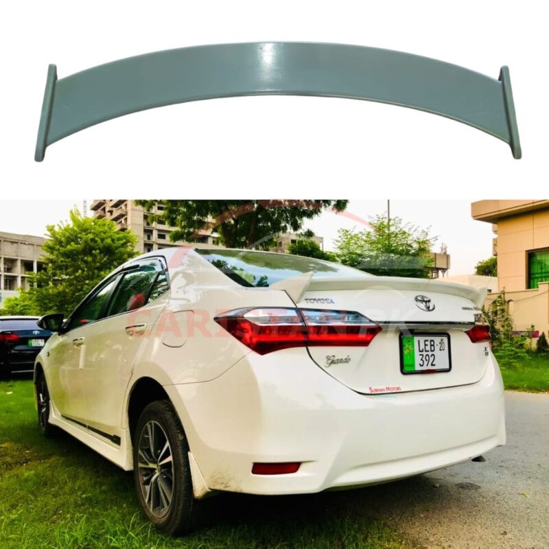 Unpainted Toyota Corolla ABS Plastic TRD Spoiler 2014-26 4