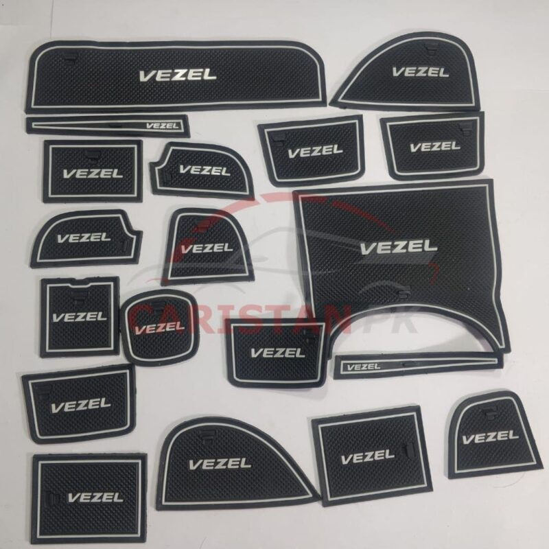 Honda Vezel Non Slip Interior Protection Mats White 4