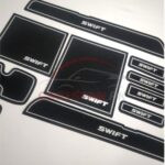 Suzuki Swift Non Slip Interior Protection Mats White 2007-21 2