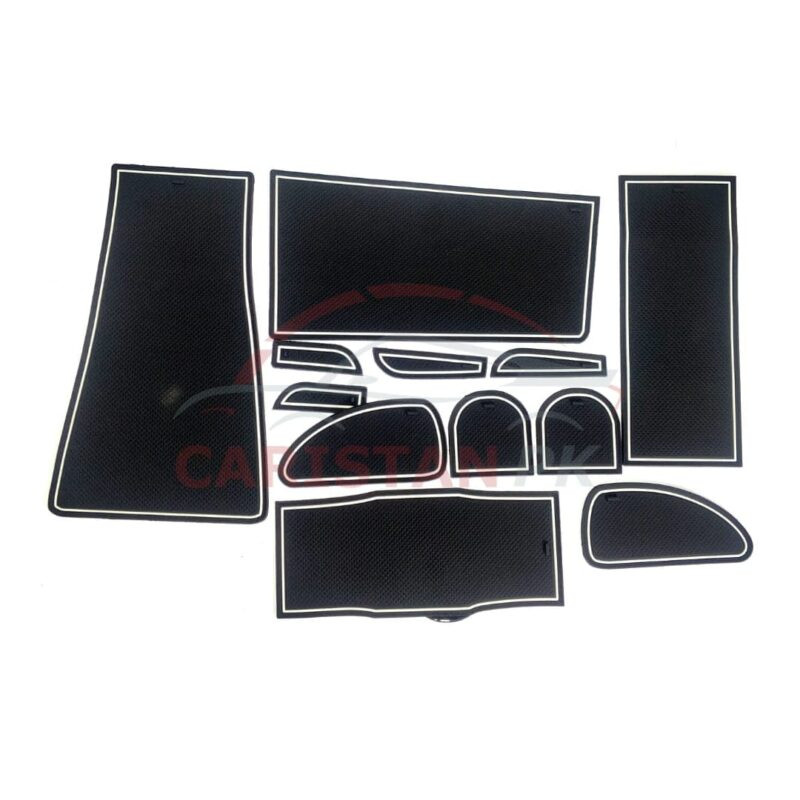 Toyota Prius PVC Non Slip Interior Protection Mats White 2010-17 Model Toyota Prius PVC Non Slip Interior Protection Mats White 2010-17 Model