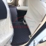 Toyota Yaris 7D Floor Mats Black With Red Stitch 4