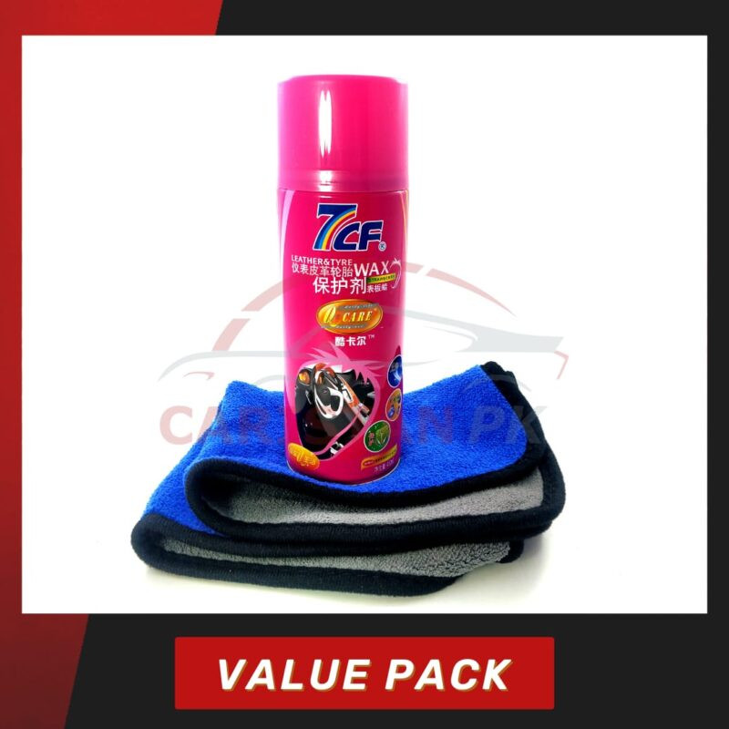 7CF Dashboard Leather And Tyre Wax Strawberry Value Pack 7CF Dashboard Leather And Tyre Wax Strawberry Value Pack