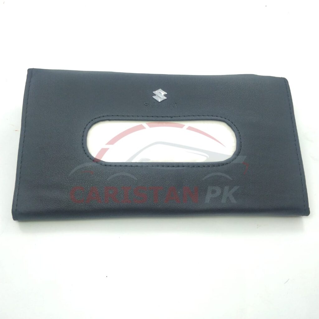 Suzuki Sun Visor Tissue Box Black 2