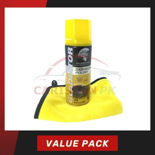 Gladiator Dashboard Polish Lemon Value Pack