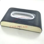 Honda Leather Car Tissue Box Black Beige Mix 1 Honda Leather Car Tissue Box Black Beige Mix 1