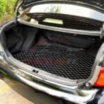 Toyota Corolla 7D Trunk Protection Mat Black With Beige Stitch 2009-13 1