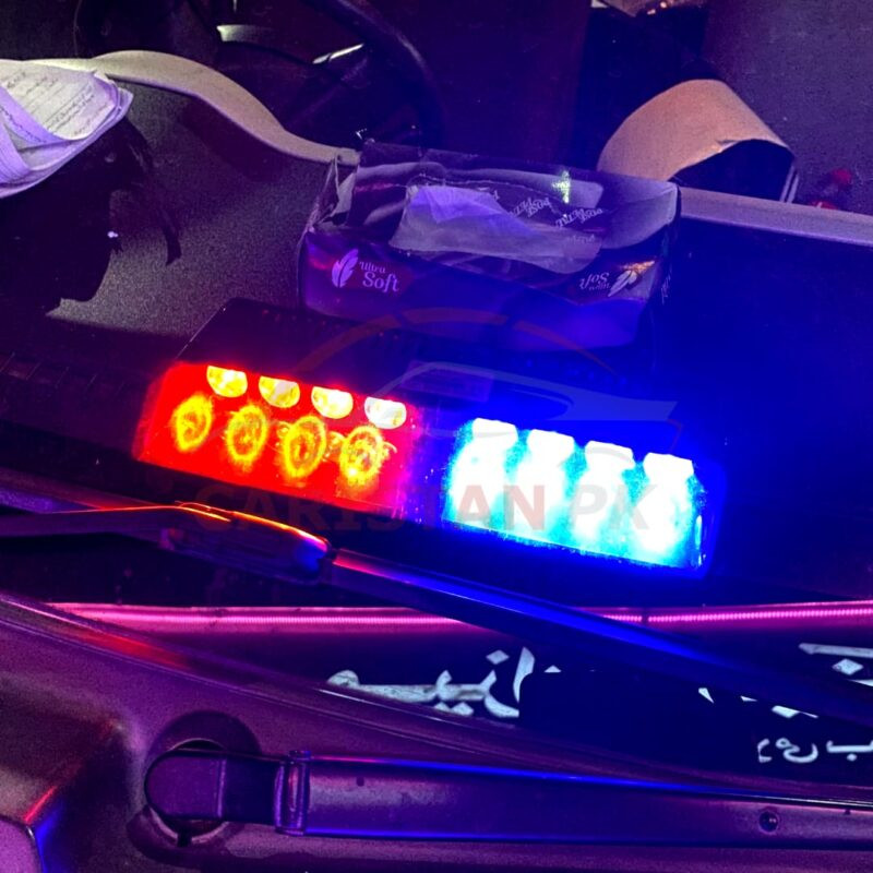 LED Dashboard Red & Blue Flasher LED Dashboard Red & Blue Flasher