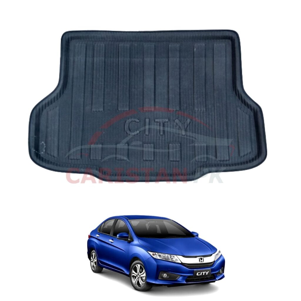 Honda City Foam Trunk Mat Black 2022 Model & Onwards