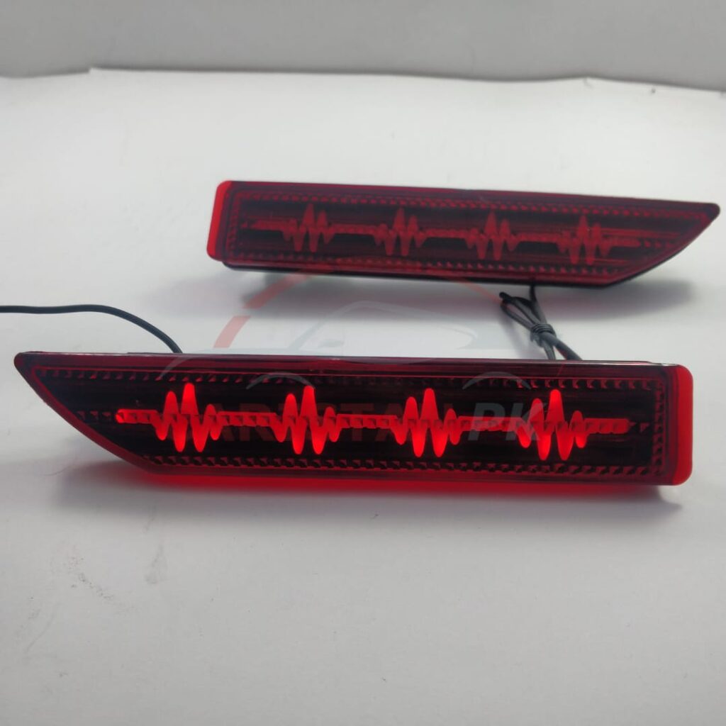 Honda BRV Heartbeat Style Rear Bumper Reflector Light 1