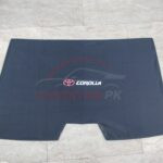 Toyota Corolla Back Screen Curtain With Logo 2002-08 1