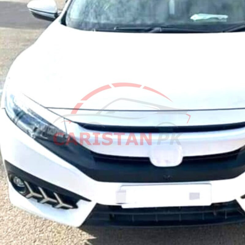 Honda Civic Arrow Style Fog Lamp DRL Cover 2016-21 2