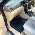 Toyota Corolla 5D Floor Mats Black 2002-08 Model 1