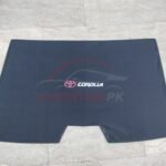 Toyota Corolla Back Screen Curtain With Logo 2002-08 1