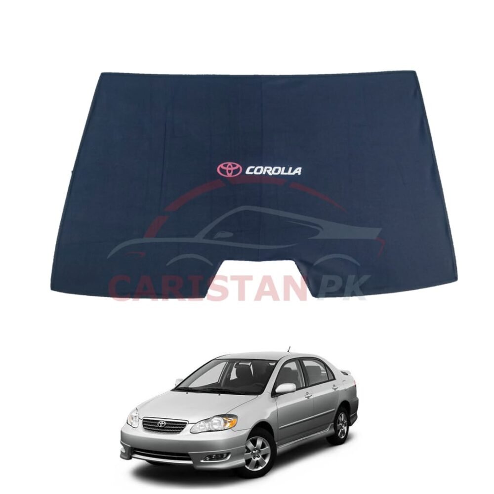 Toyota Corolla Back Screen Curtain With Logo 2002-08 Toyota Corolla Back Screen Curtain With Logo 2002-08