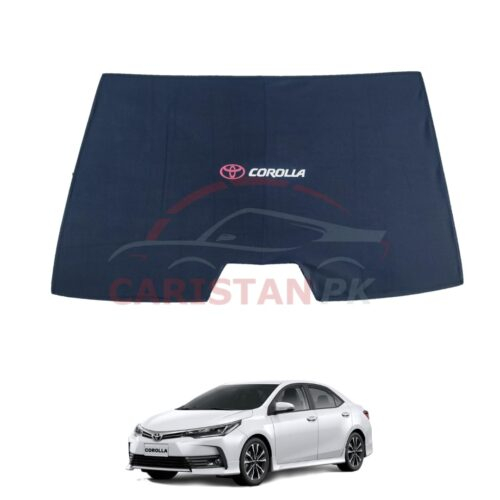 Toyota Corolla Back Screen Curtain With Logo 2017-26