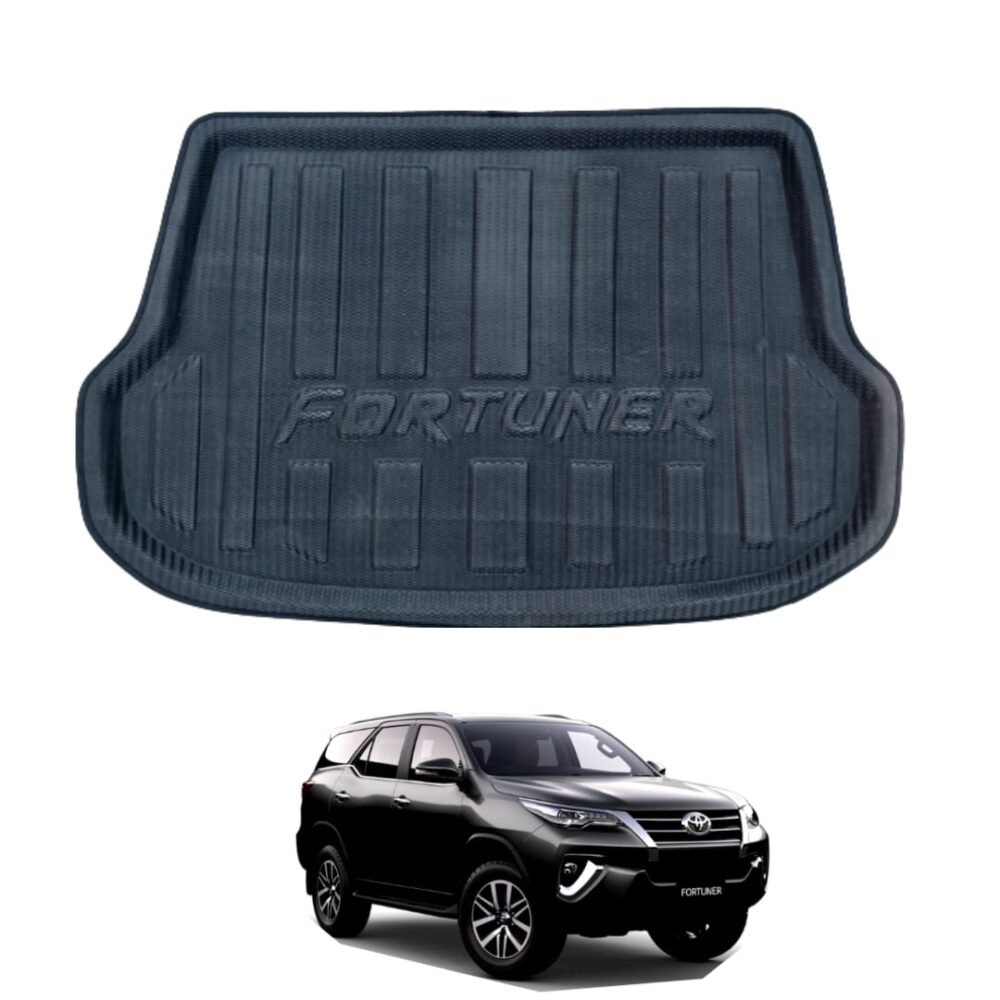 Toyota Fortuner Foam Trunk Mat Black 2016-25