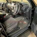 Toyota Prado FJ150 7D Floor Mats Black With Beige Stitch 2
