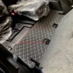 Toyota Prado FJ150 7D Floor Mats Black With Beige Stitch 4