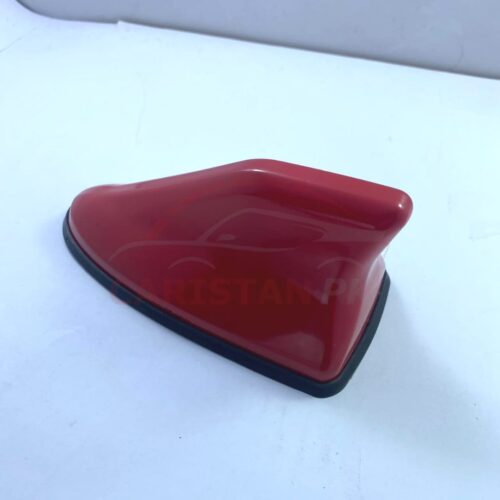 Premium Universal Car Roof Shark Fin Aerial Antenna Red 1
