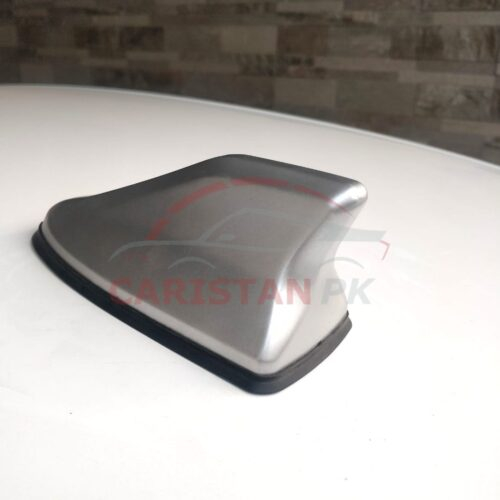 Premium Universal Car Roof Shark Fin Aerial Antenna Silver