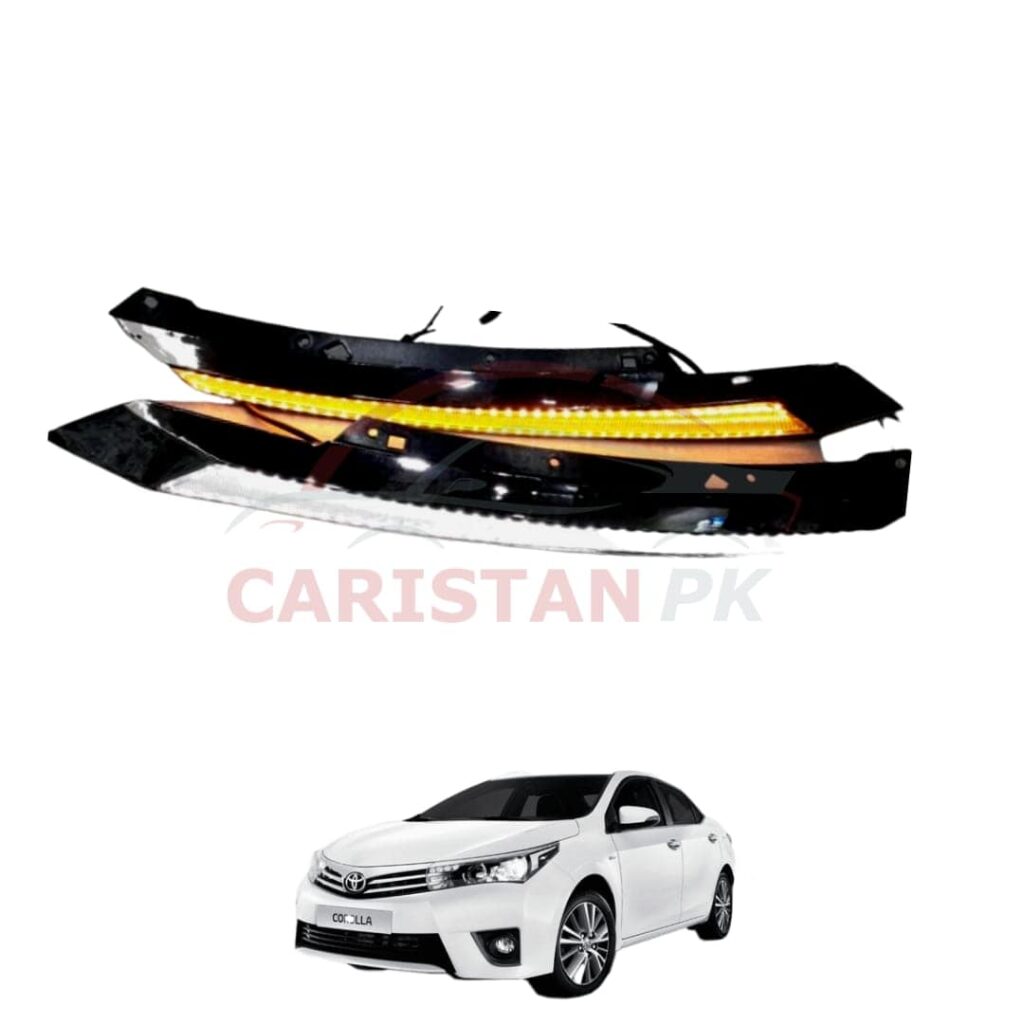 Toyota Corolla Eyebrow LED DRL Sequential Light 2014-24