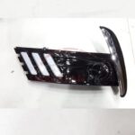 Toyota Corolla Mustang Style Fog Lamp Light DRL Cover Chrome 2017-21 1