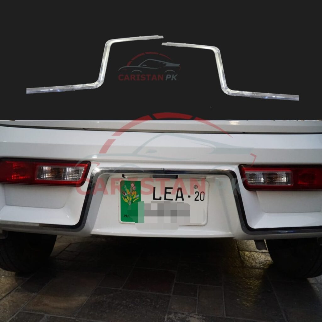 Suzuki Alto Rear Bumper Zig Zag Chrome Trim 2017-24